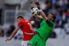 Česko - Severní Makedonie 0:0. Schickova trefa neplatí kvůli ofsajdu
