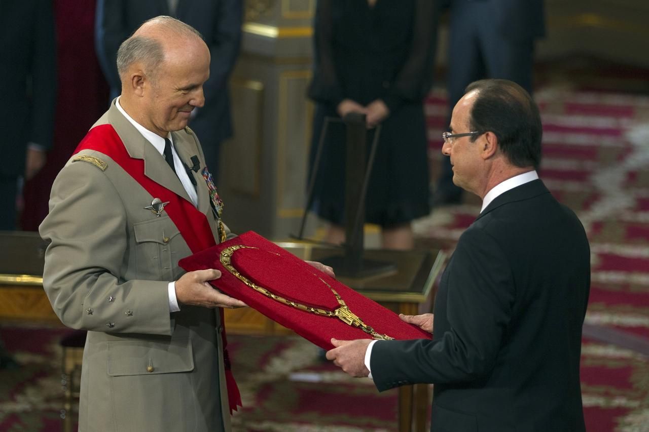 Inaugurace Francoise Hollanda
