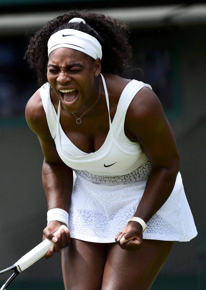 Serena Williamsová na Wimbledonu 2015