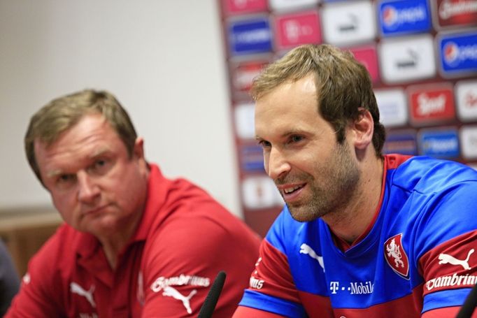 Pavel Vrba a Petr Čech