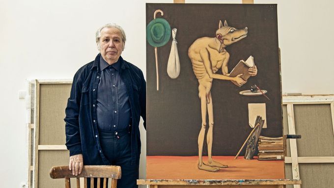 Vzpomínáním na Moskvu chytil Pivovarov druhý dech. Už 40 let maluje v Praze