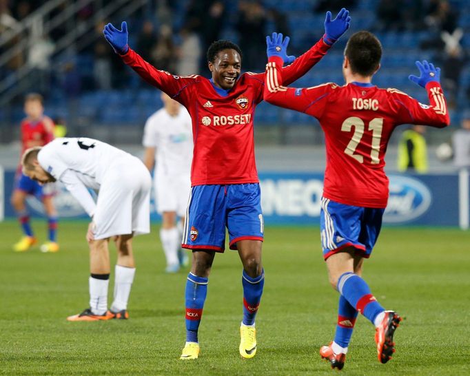 LM, CSKA Moskva - Plzeň: Ahmed Musa a Zoran Tošič