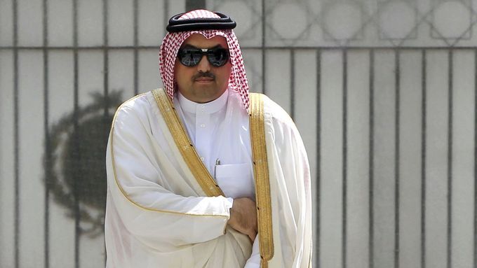 Katarský ministr zahraničí Chálid Attíja.