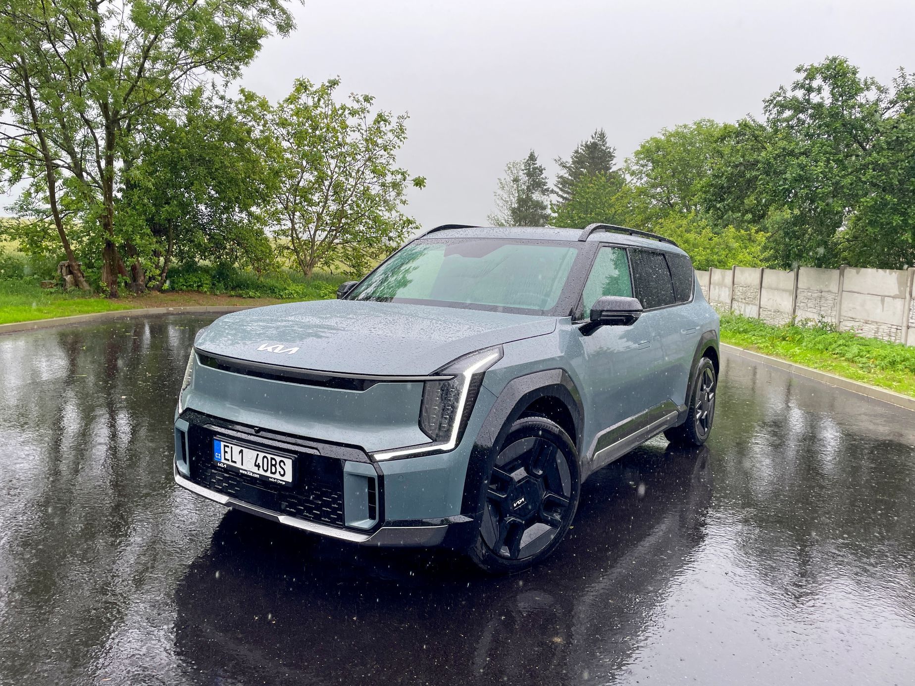 Kia EV9 a rodina