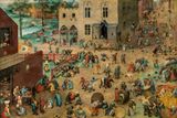 Pieter Bruegel starší: Dětské hry, 1560