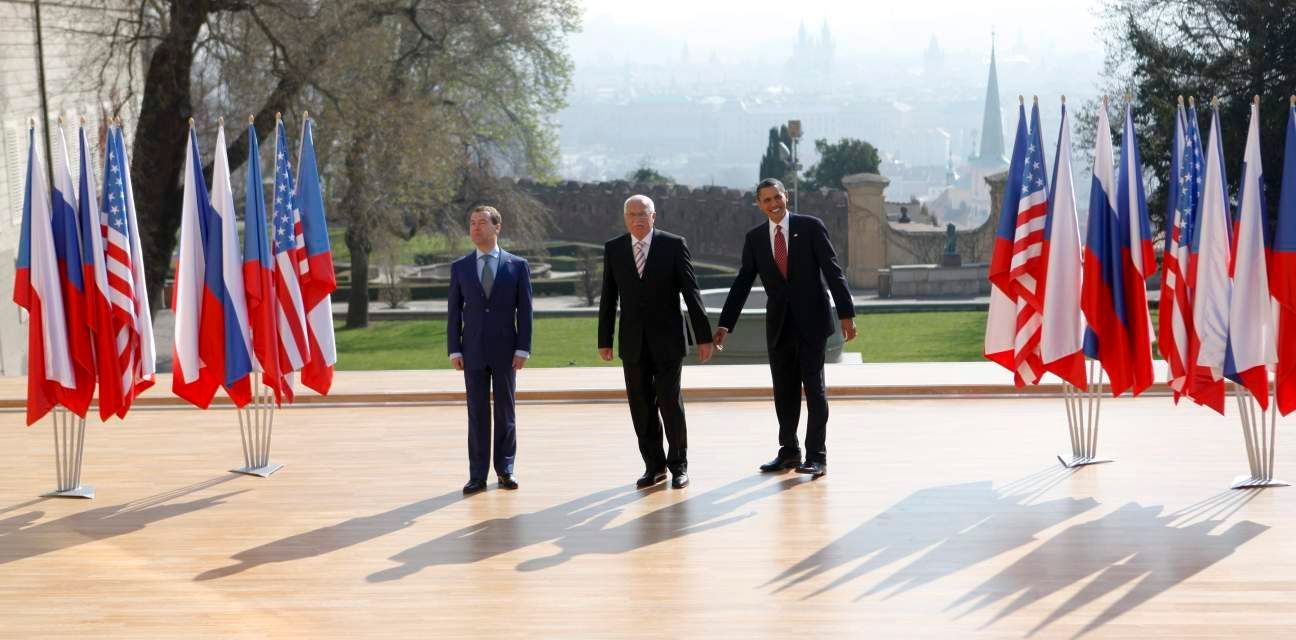 Barack Obama opět v Praze