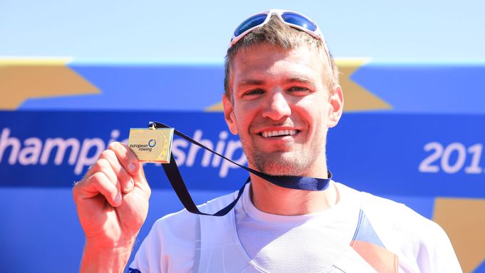 Ondřej Synek se zlatou medaili z Račic