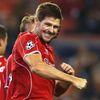 LM, Liverpool-Ludogorec: Steven Gerrard slaví gól