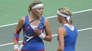 Fed Cup, Česko - Austrálie : Andrea Hlaváčková a Lucie Hradecká