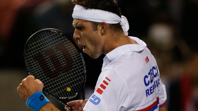 Jiří Veselý si v Japonsku připsal první výhru v Davis Cupu. Právě on by měl být budoucností českého tenisu.