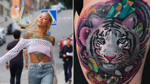 Tetovací scénu ohromila Miryam. Používá barvy jako nikdo jiný