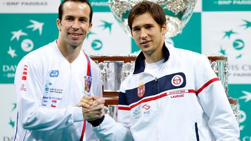 Finále Davis Cupu 2013 (Lajovič, Štěpánek)