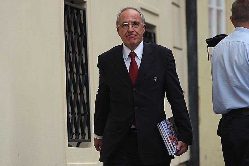 Olympijští medailisté u premiéra Topolánka