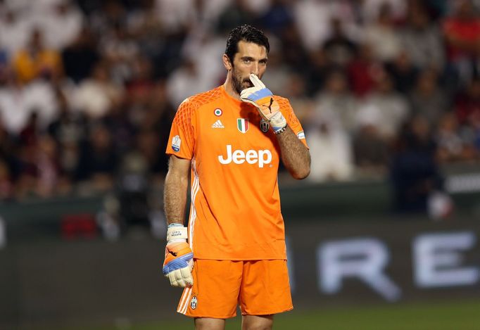 Juventus - AC MIlán, italský Superpohár 2016. Gigi Buffon