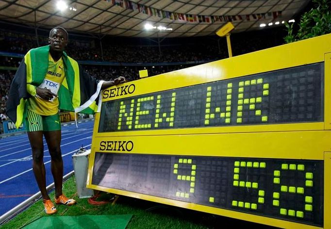 Usain Bolt - zlato a světový rekord