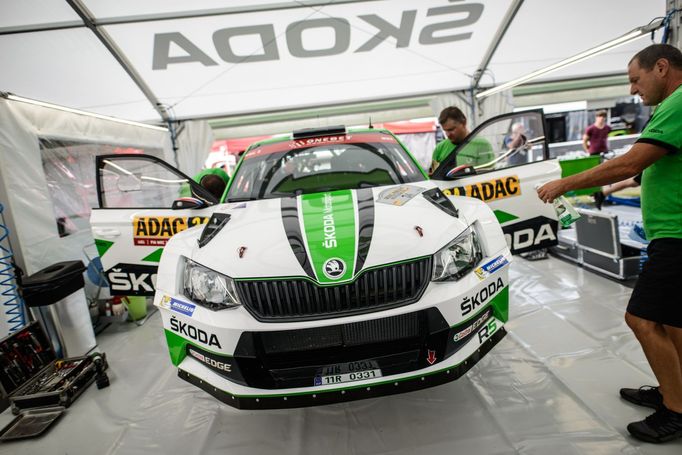 Německá rallye 2017: Jan Kopecký, Škoda Fabia R5