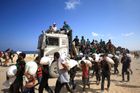Izrael vyzval Palestince k evakuaci do nové humanitární zóny na jihu Pásma Gazy