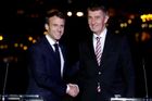 Macron s Babišem