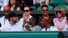 Celebrity na Wimbledonu 2018 (Lewis Hamilton)