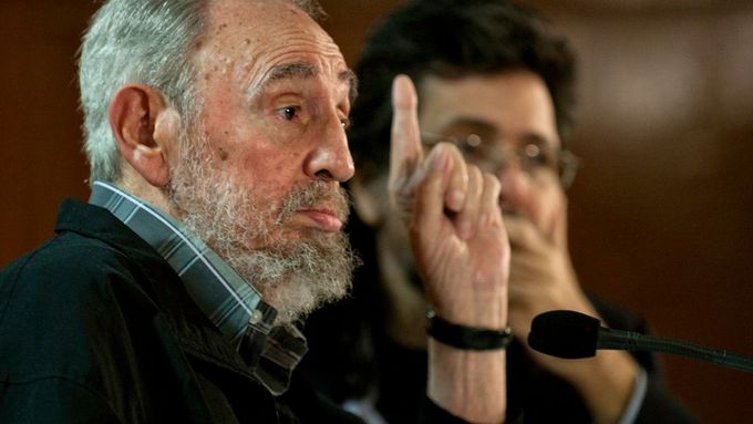 Stařec Fidel Castro