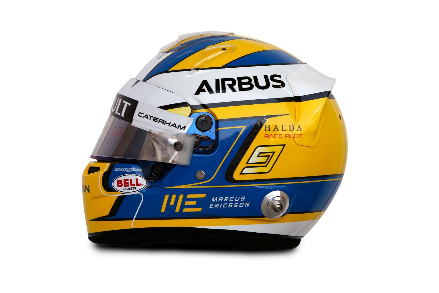Přilby F1 2014: Marcus Ericsson