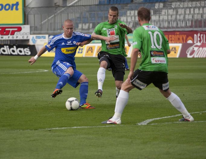 Jan Schulmeister v utkání Sigma - Jablonec