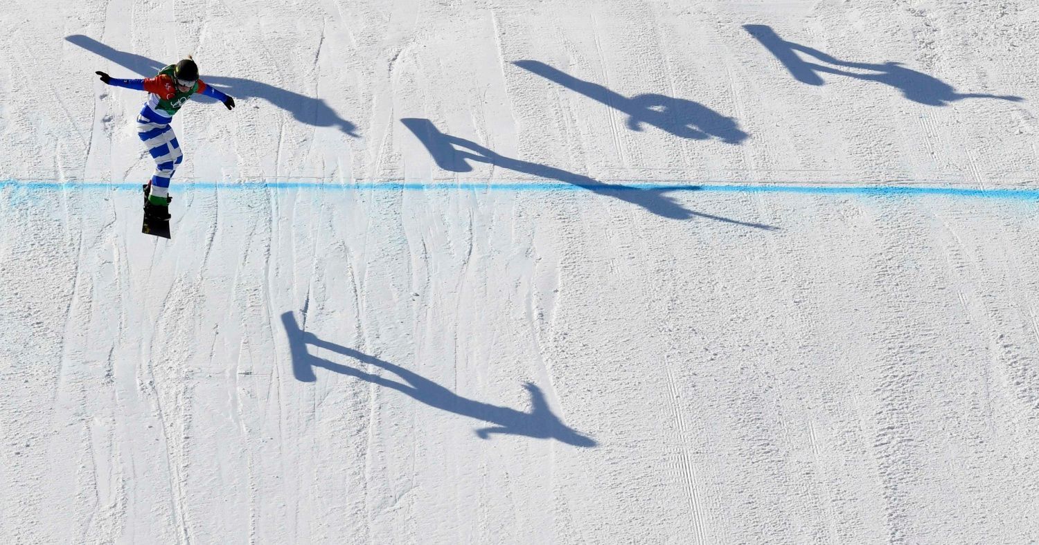 Vítězná Michela Moioliová ve snowboardcrossu na ZOH 2018