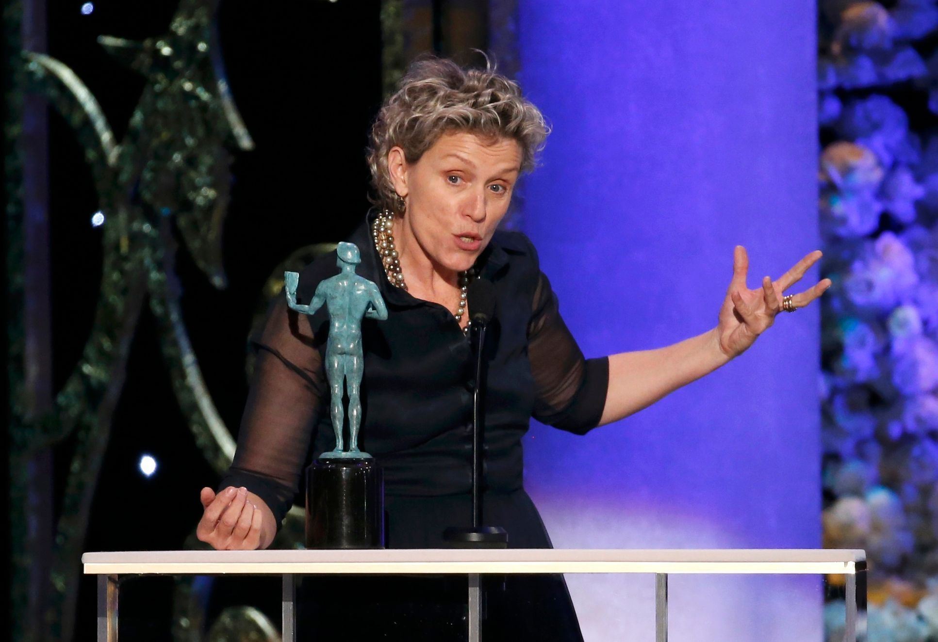 Frances McDormand (Screen Actors Guild Awards v Los Angeles)