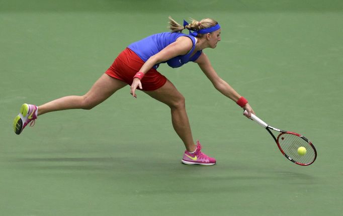 Fed Cup, CŘ-Francie: Petra Kvitová