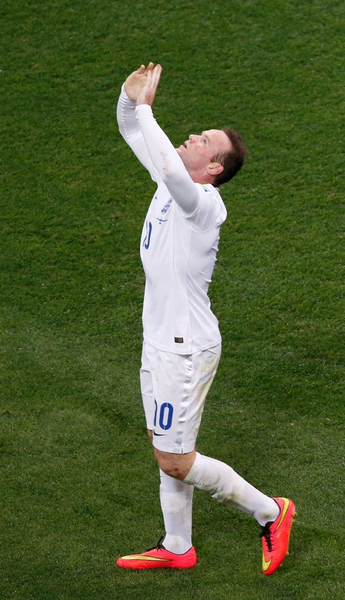 MS 2014, Anglie - Uruguay: Wayne Rooney