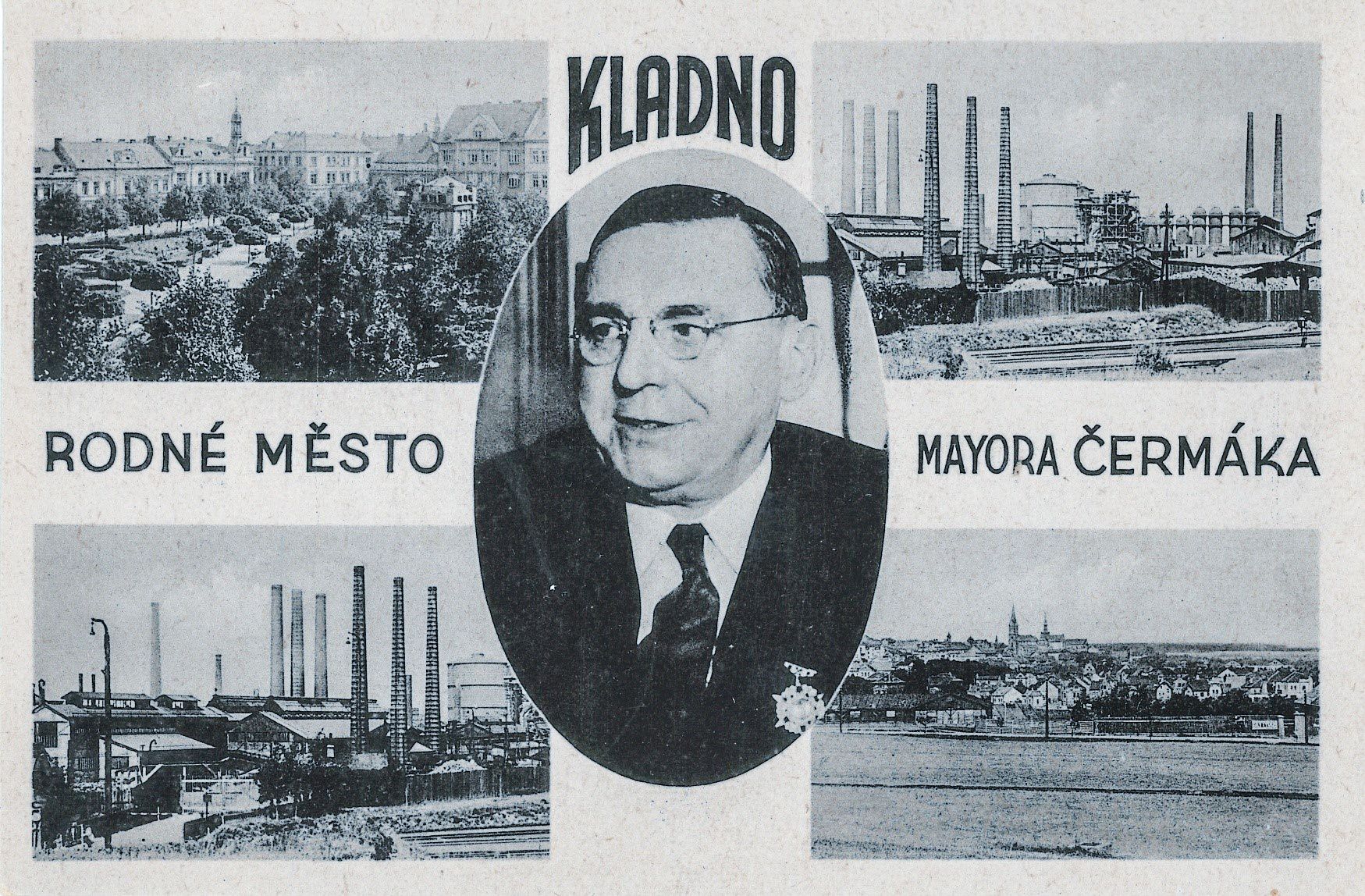 Antonín Čermák, Kladno, Chicago, starosta, historie, Domácí