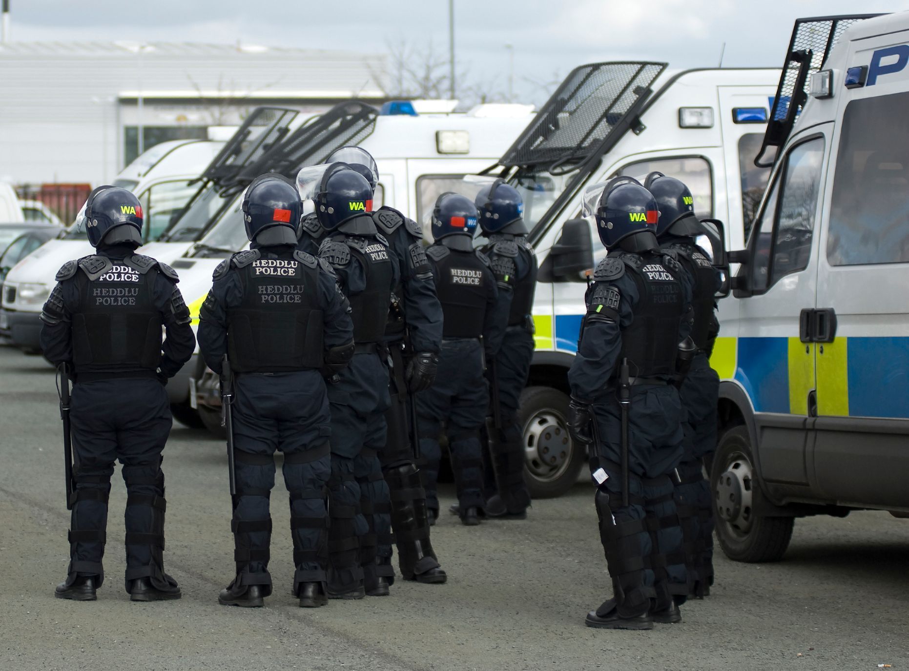 Ilustrační fotografie, policie, Velká Británie, 2018