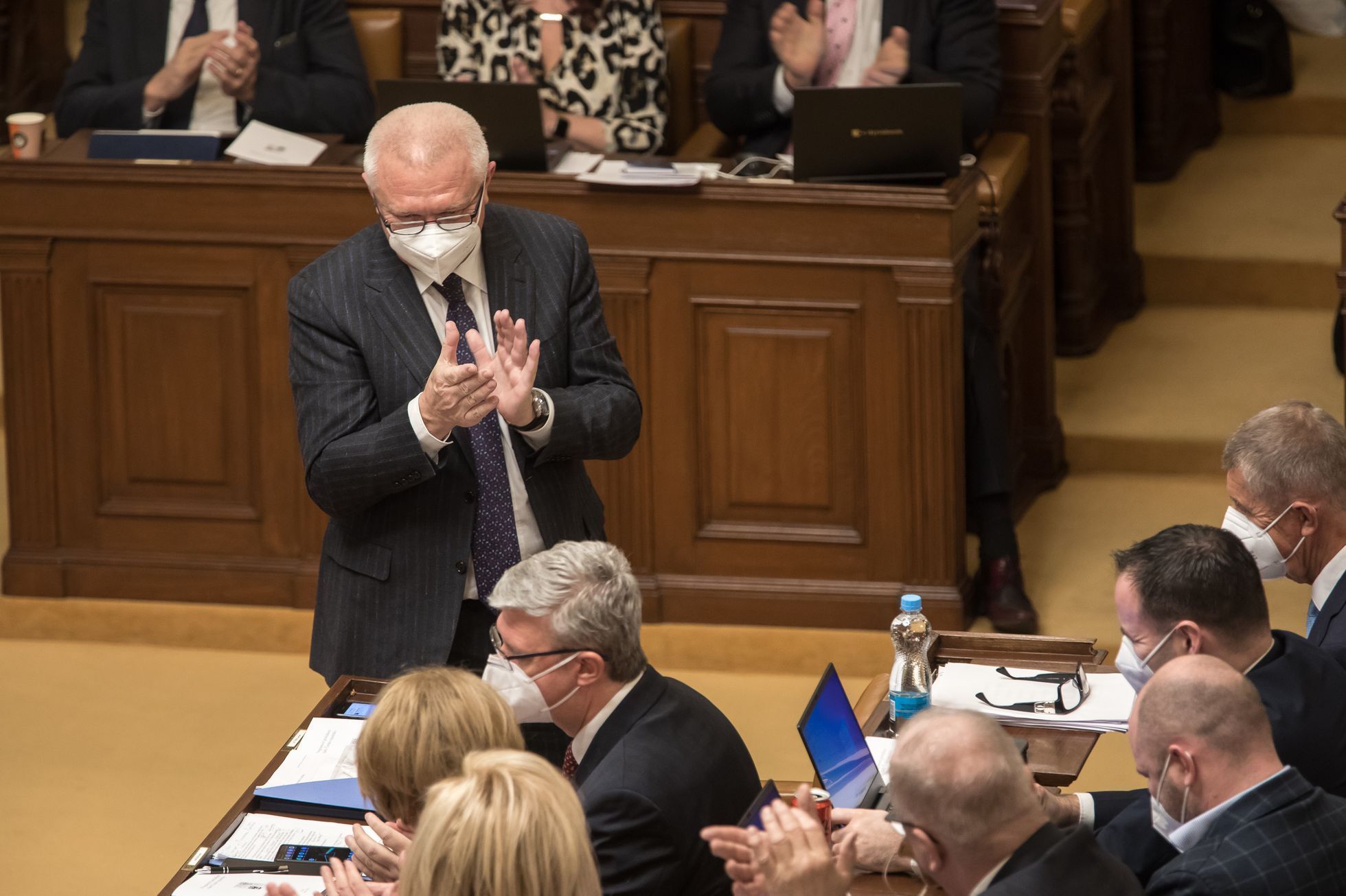 Poslanecká sněmovna - hlasování o důvěře vládě - Jaroslav Faltýnek