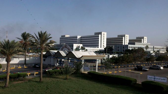 Tripoliská nemocnice, ve které je hospitalizován atentátník z Lockerbie, Abdal Basat Muhammad Migrahí