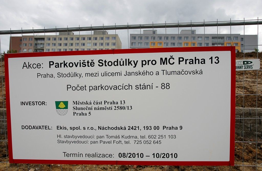 Parkoviště Velká Ohrada