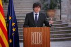 Katalánský premiér Puigdemont odmítl vyhlásit předčasné volby