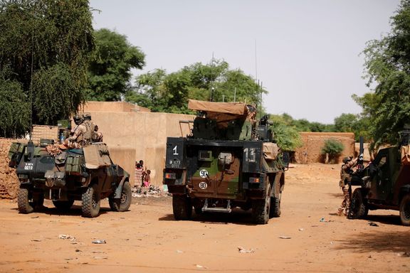 Francouzští vojáci v Mali.