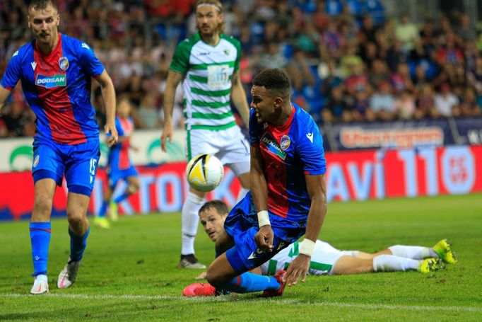 Prodloužení zápasu FC Viktoria Plzeň - The New Saints, 3. předkolo Evropské konferenční ligy, Jean-David Beauguel