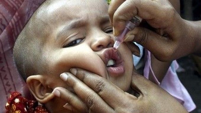 Očkování proti obrně (Ilustrační foto).