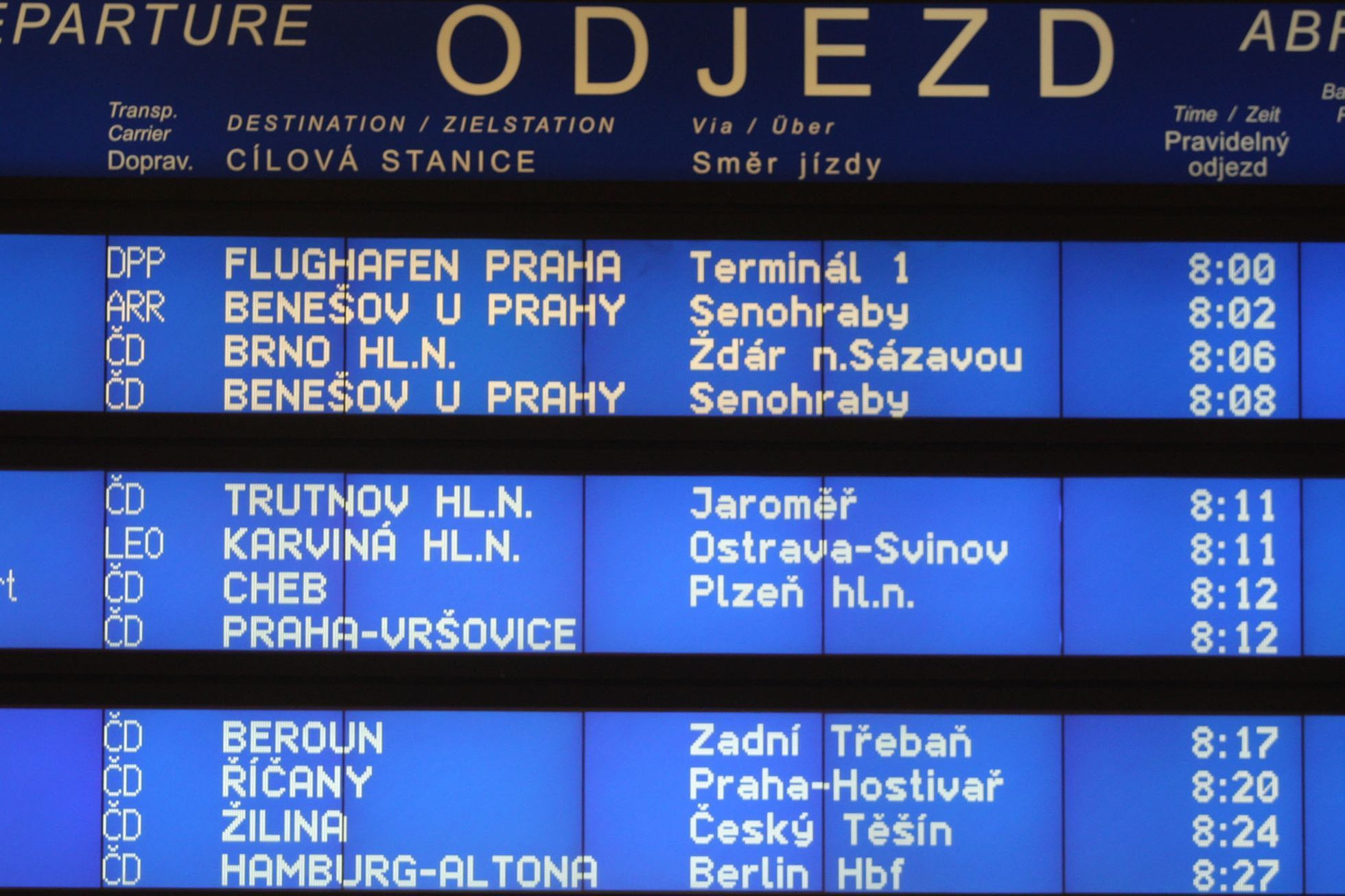 Arriva na trati Praha - Benešov