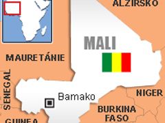 Mapa Mali.