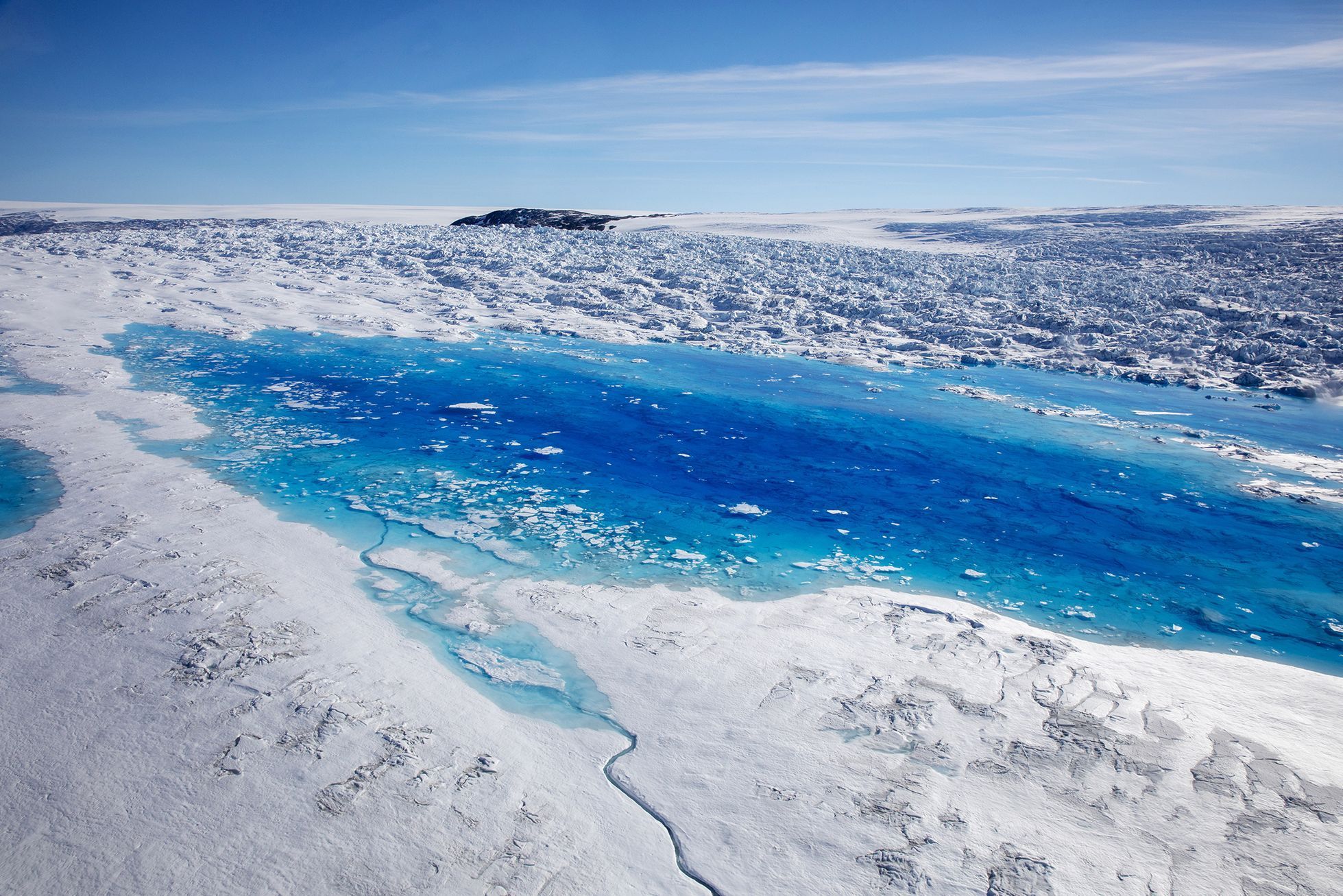 Fotogalerie / Tání ledovců a výzkum dopadů globálního oteplování na Grónsku / Reuters / 37