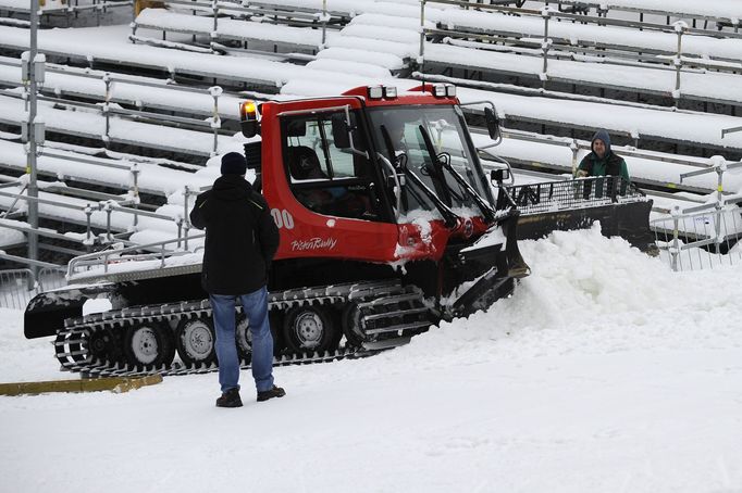 Vysočina Arena disponuje třemi rolbami.