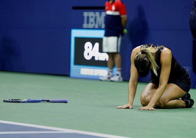 US Open 2017 - 1. den (Šarapovová)