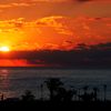 Soči 2014: západ slunce nad Černým mořem