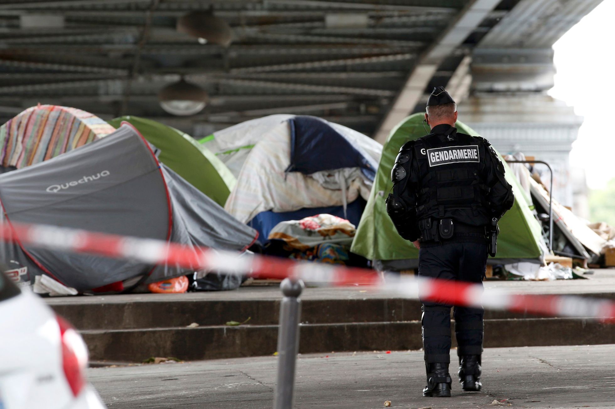 Francie - Paříž - Cesta do Evropy - uprchlíci