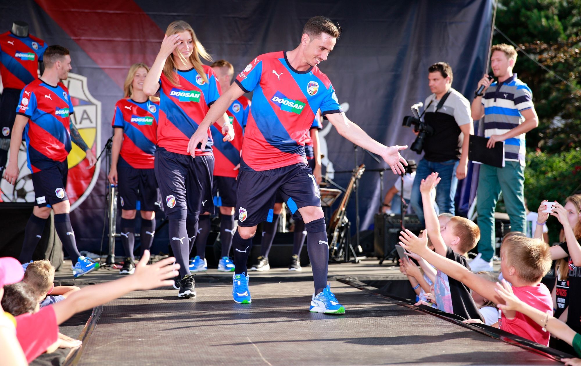 Představení nových dresů Viktoria Plzeň