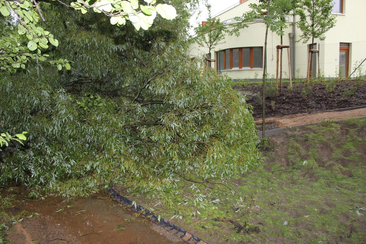 Záběhlice po povodni