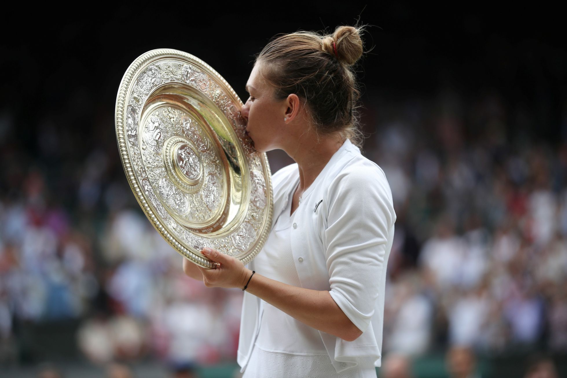 Simona Halepová na Wimbledonu 2019