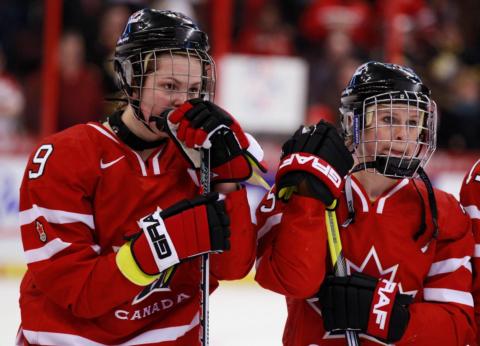 Kanaďanky ve finále MS v hokeji žen:
